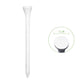 100 Pack Golf Tees White 54/70/83mm for Golf Practising