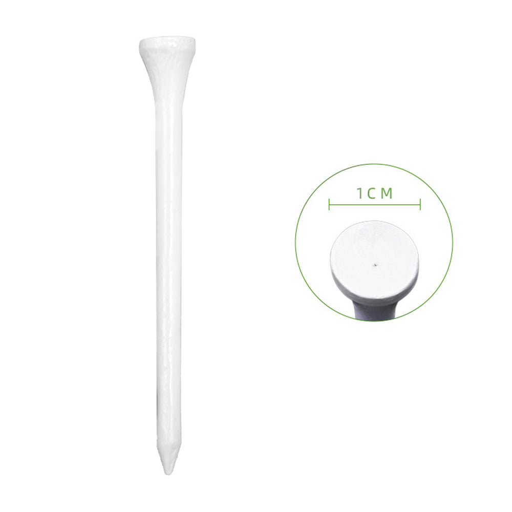 100 Pack Golf Tees White 54/70/83mm for Golf Practising