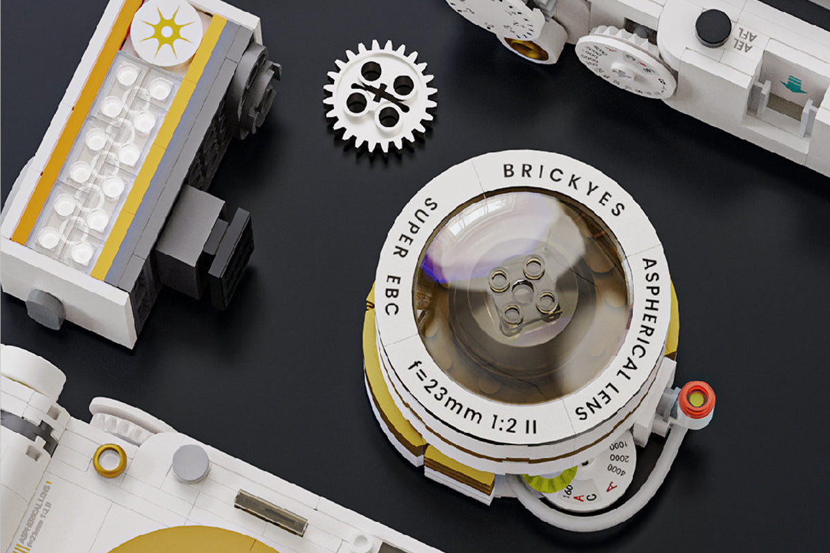 508pcs Cameras Building Blocks Vintage Camera Models Building Set