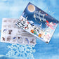 Christmas Calendar 24 Days of Wooden Brain Teaser Puzzles Toys Kit