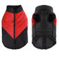Waterproof Pet Dog Vest Winter Jacket with Reflective D Ring and Smooth Zipper-Green