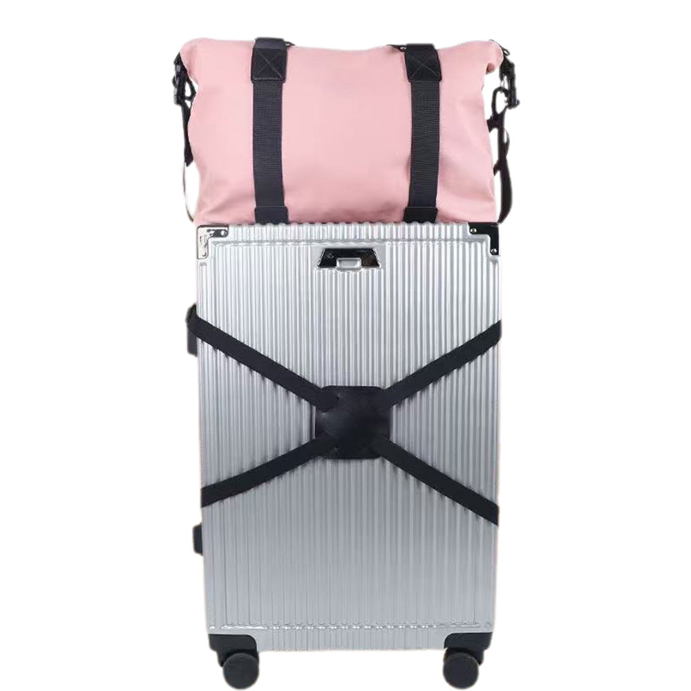 2 Pcs Adjustable Elastic Luggage Strap Suitcase Bungee Connector Travel Strap Quick Release