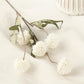 5 Pack Stem Cloth Dandelion Ball Artificial Flowers with Bendable Stems