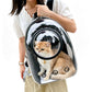 Space Capsule Pet Carrier Backpack with Clear Window for Cats and Dogs
