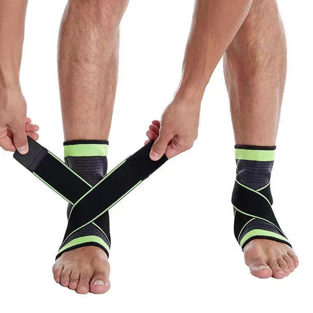 Sports Ankle Brace Support Compression Sleeve for Foot Stabilization Unisex