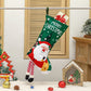 4Pcs Christmas Stocking Goodies Sock Xmas Wall Tree Party Hanging Candy Bag Decoration