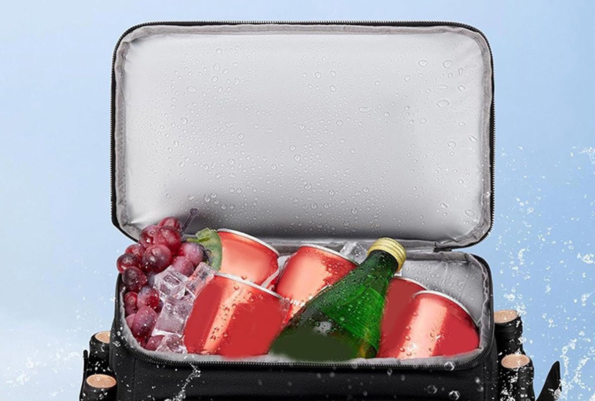 25L Insulated Cooler Backpack Freshness Preservation Backpack For Beach Travel