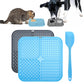 2 Pack Dog Lick Mat Slow Feeder Licking Mats with Strong Suction Cups for Pets