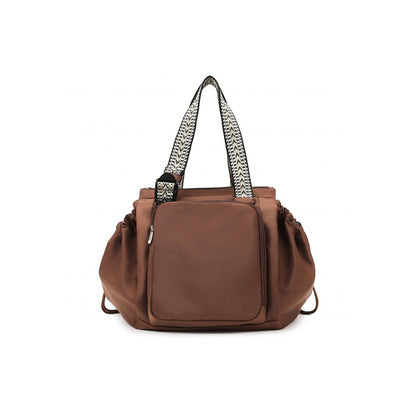 Multifunctional Travel Duffel Bag Cradle Bag Backpack Grocery Bag
