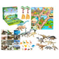 24Days Dinosaur Advent Calendar Christmas Countdown Calendar Colorful Dinosaur Toy