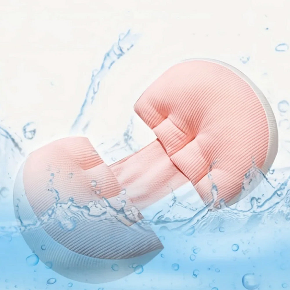 Portable Pregnancy Pillow W Shaped Maternity Support For Side Sleepers