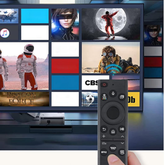 Solar Cell Voice Remote Control Replacement Compatible with Samsung Smart TVs