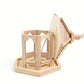 Hanging Bird Feeder House Wooden Parrot Feeding Station Bird Feeding Box