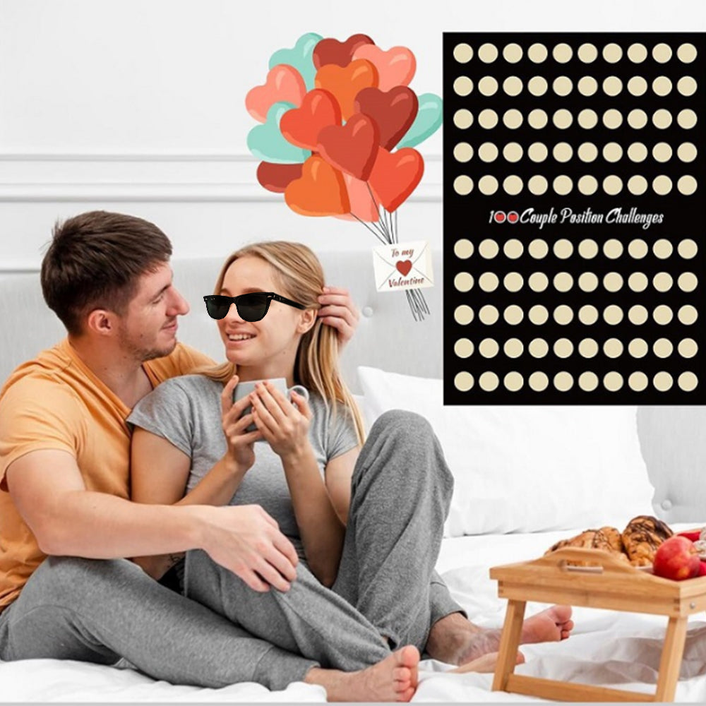 200 Scratch off Date Night Ideas Couples Games Bedroom Scratch off Poster