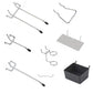 140Pcs Pegboard Hook Set with Brackets Bins Trays Wall Organizer for Garage Workshop