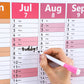 2026 Wall Calendar Large Poster Hanging Calendar School Office Supplies Daily Planner