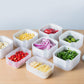 Food Storage Drain Containers with Lids and Ventilation Holes