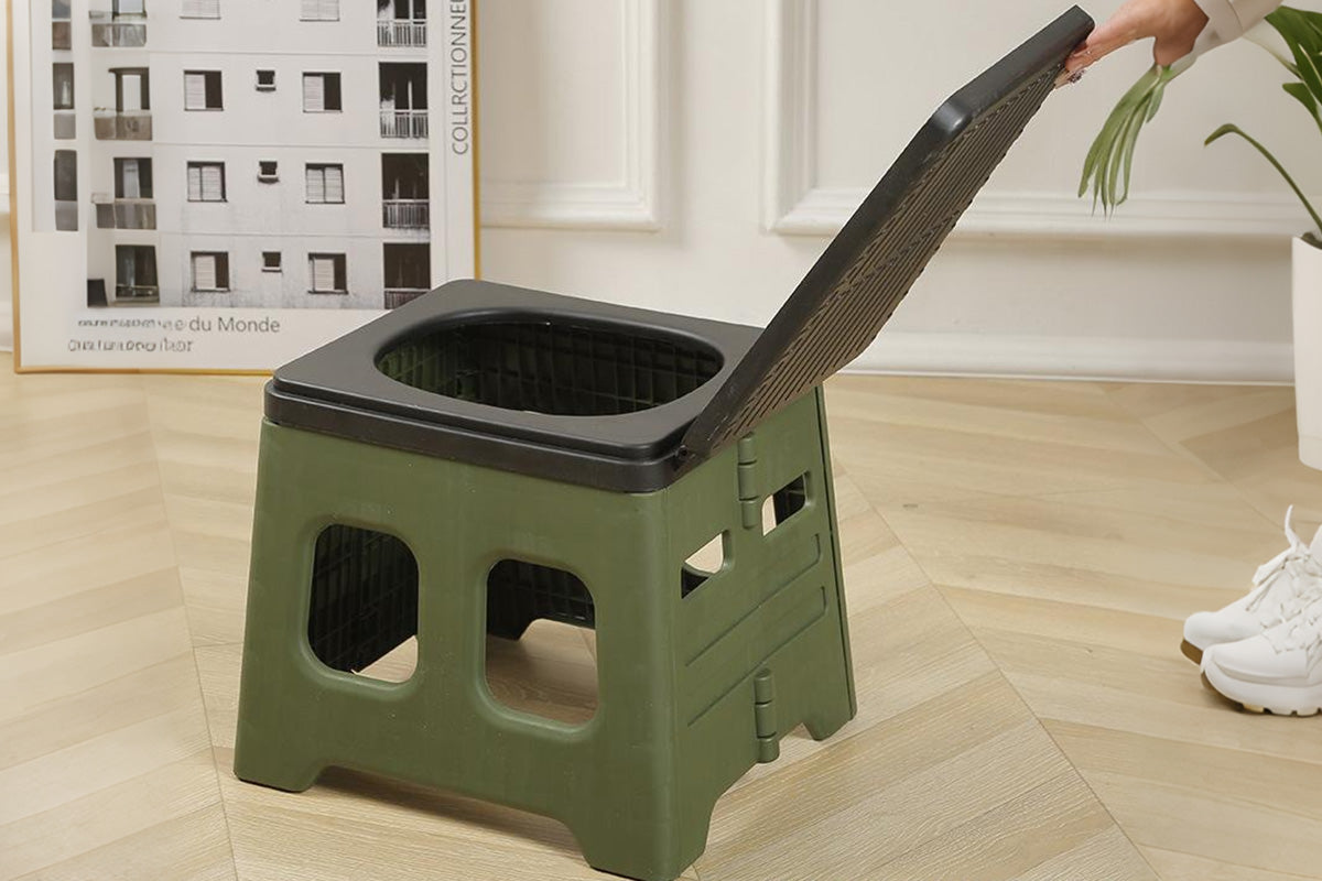 Portable Folding Toilet for Camping & Travel