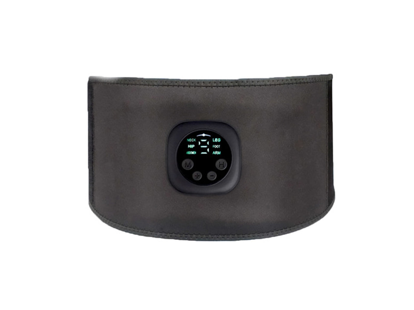 Rechargeable ABS Electric Muscle Stimulator Belt for Training and Pain Relief