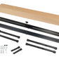 Folding Double Braced X Piano Keyboard Stand Adjustable Height Piano Stand
