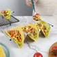 4Pcs Stainless Steel Taco Holder Hold 2 or 3 Tortillas