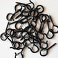 20PCS Q Hanger Hooks with Safety Buckle Windproof Screw Hooks for Hanging Outdoor Lights Plants