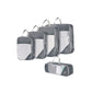 Ultimate 5-Piece Travel Zipper Compression Packing Bags Set