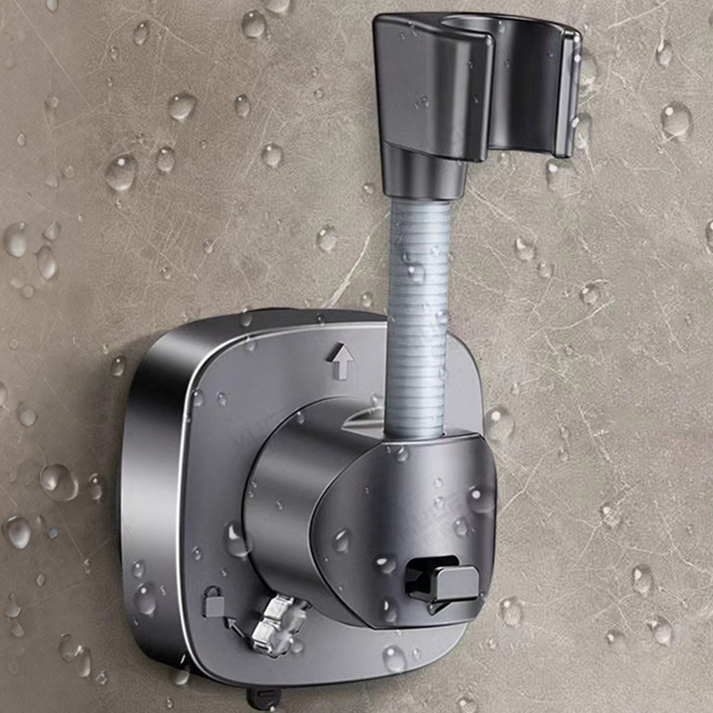 Detachable Suction Cup Shower Head Holder 360 Degree Rotation Adjustment for Bathroom Bathtub Rental Hotel