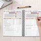 Cleaning Planner Schedule And Checklist Organizer Household Chore Chart Notebook