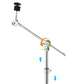 Boom Cymbal Stands with Rubber Feet for Ride and Crash Cymbal Stands