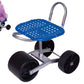 Garden Stool 360-degree Rotating and Lift Garden Seat with Wheels for Planting