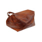 PU Leather Oversized Tote Bag with Internal Cosmetic Bag
