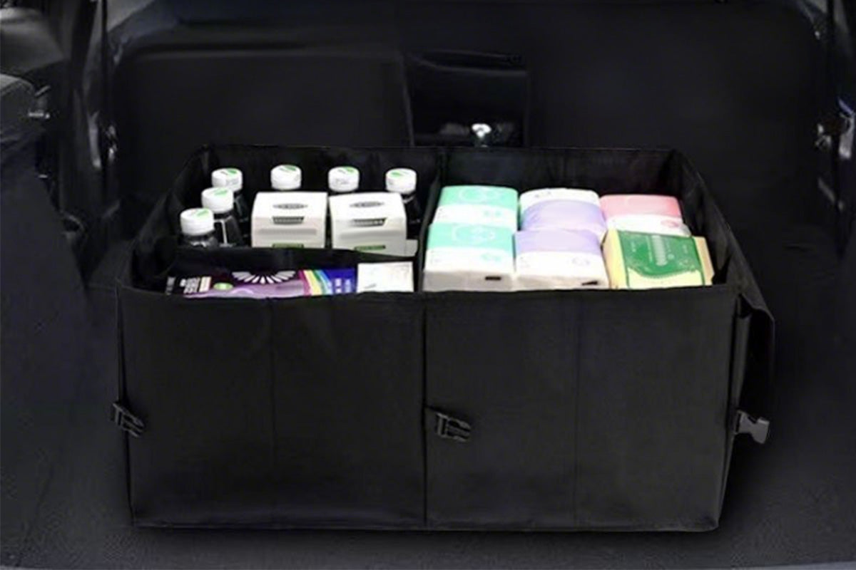 Car Trunk Organizer Collapsible Multi-Compartment Car Boot Organizer For Car Tool