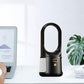 14.6x33CM Household Desk Turbo Bladeless Electric Fan Portable Rechargeable Bladeless Table Fan