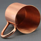 450ml Pure Copper Moscow Mule Mug Cup for Beer Tea and Coffee