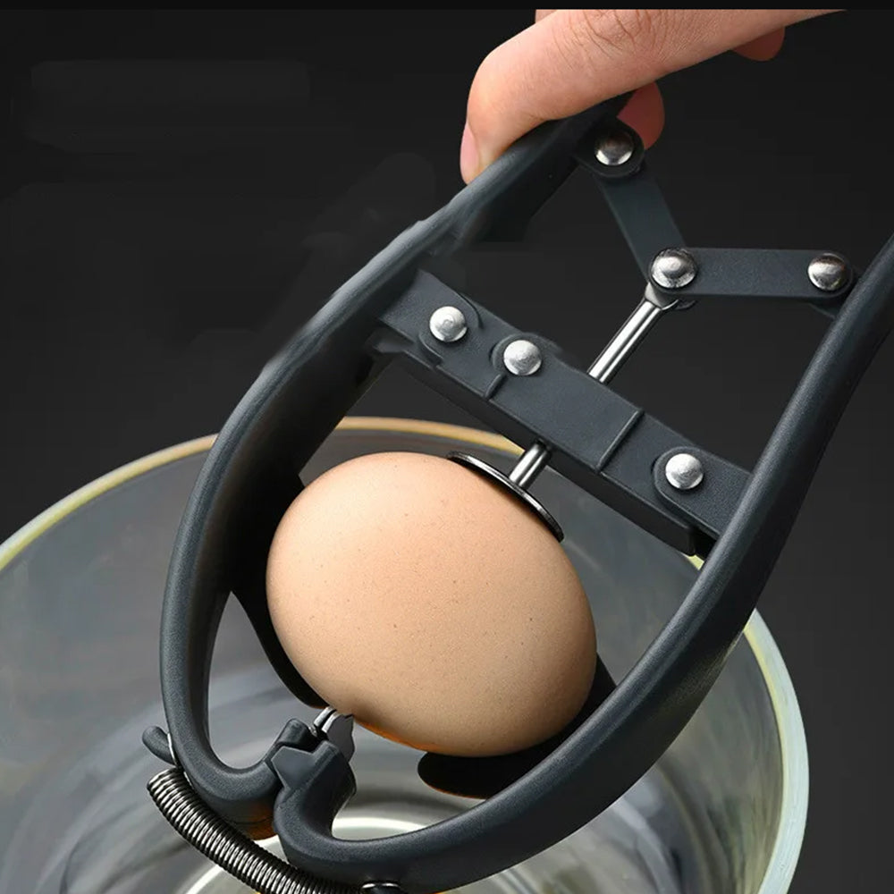 Stainless Steel Egg Cracking Tool Easy Cutter