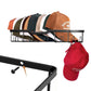 2Pcs Metal Hat Racks for Baseball Caps Wall Hat Organizer Wall Mounted Caps Holder