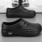 Men Non-slip Work Shoes Wear-resistant Clogs Kitchen Chef Shoes