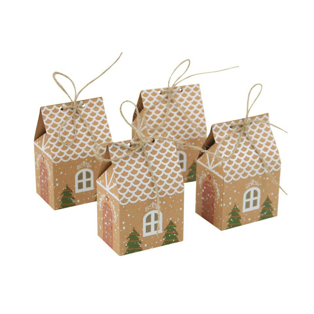 50Pcs Large Christmas Party Gift Boxes DIY Festive Gift Wrapping Boxes