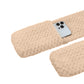 3-in-1 Winter Warm Plush Hooded Scarf Hat and Gloves