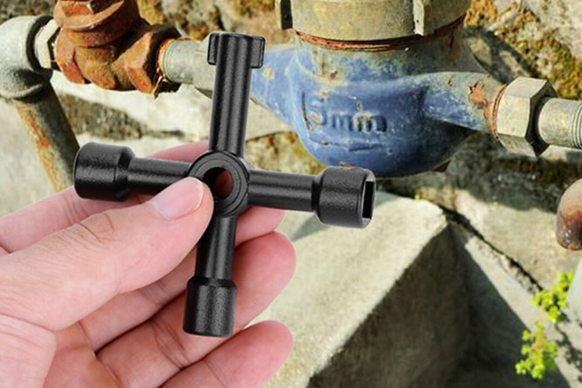 Multi-Functional Electrical Switchboards Key Lock Tools Security Switch Key Wrench