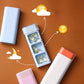 2Pcs 3 Grids Portable Pill Tablet Dispenser Box Medicine Dispenser Case