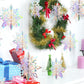 3D Paper Snowflake Hanging Decorations for Christmas Party