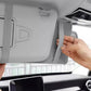 Car Sun Visor Organizer Driver License Sunglasses Holder Pocket