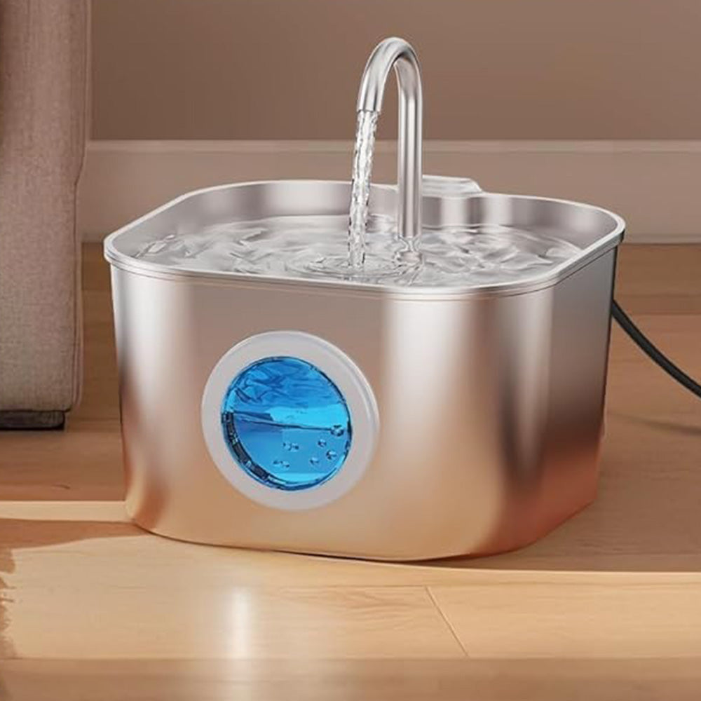 Electronic Automatic Pet Water Fountain USB 2.2L for Cats and Small Animals