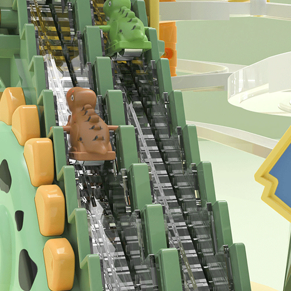 Dinosaur Electric Race Track Set with Light Music