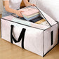 2X83L Moving Bag with Dual Zippers Handles Large Storage Bag for Home School