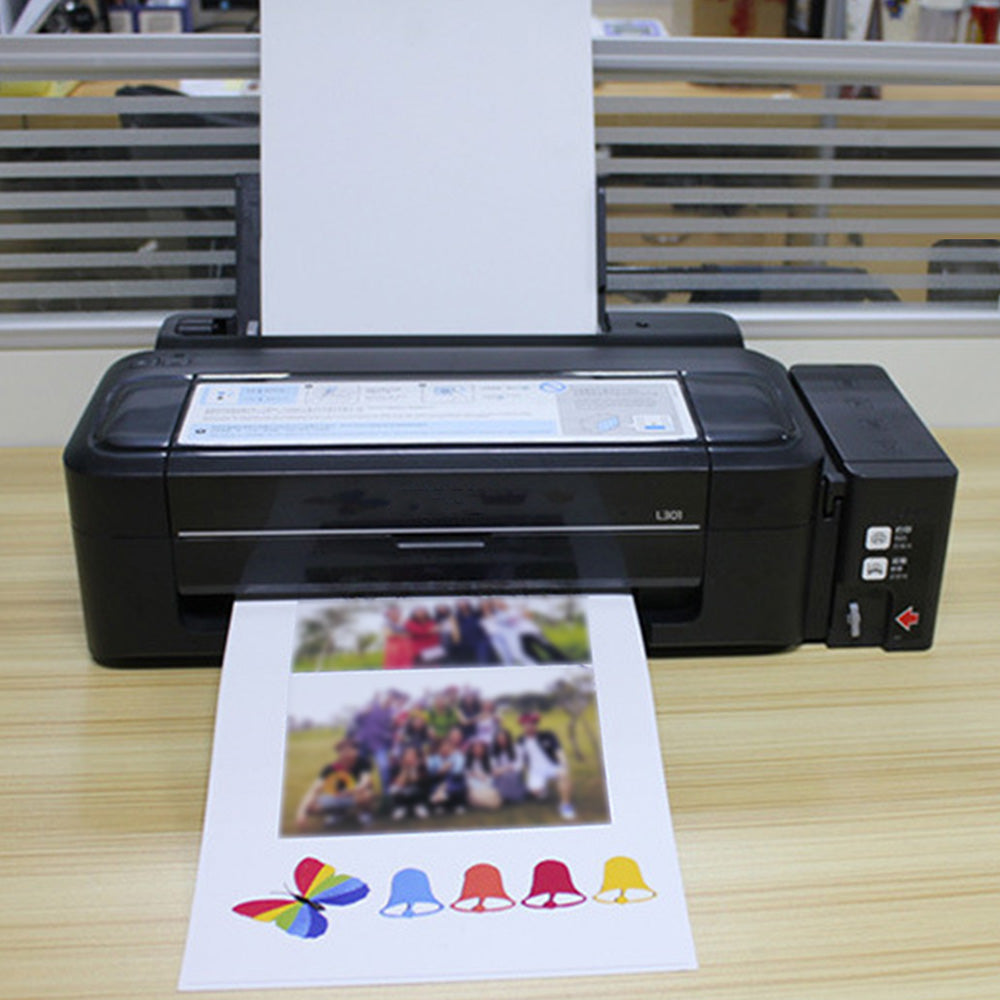 5 Pack Printable Metal-Attach Sheets for Inkjet Printer Attachment Paper A4 DIY Craft