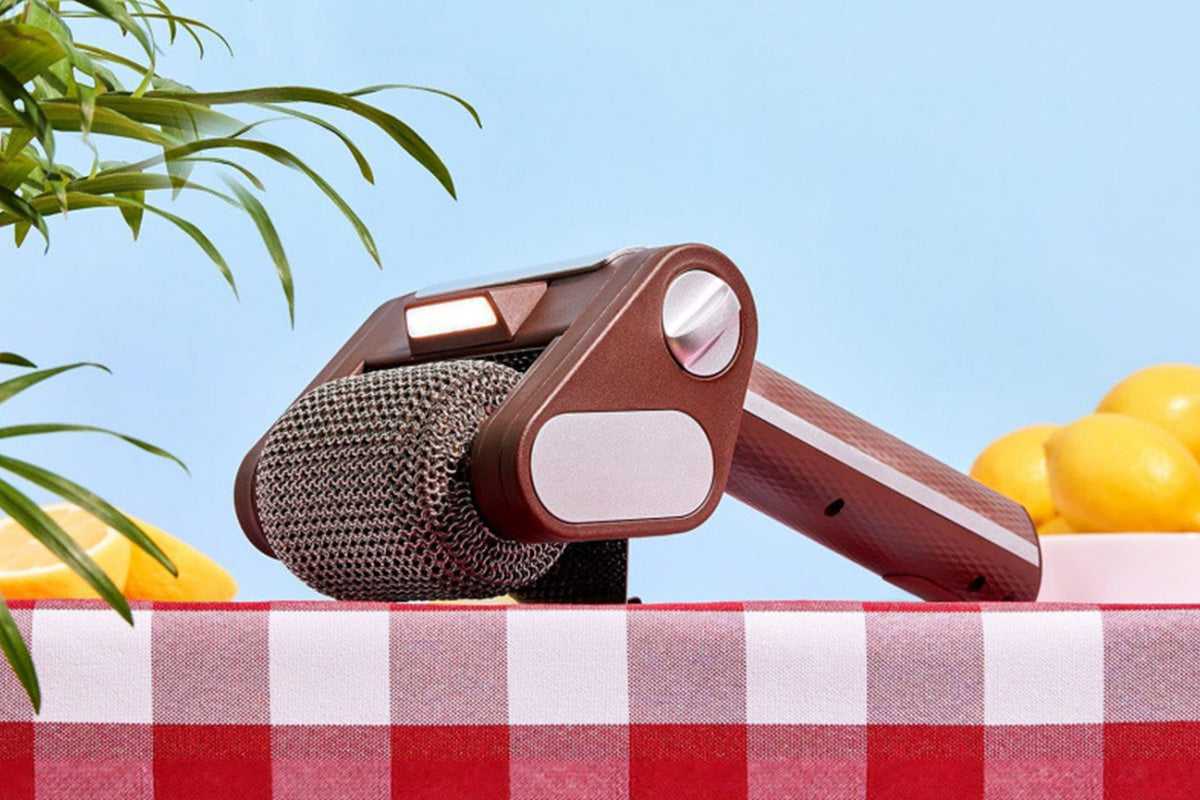 Electric Grill Cleaner Stainless Steel Grill Brush with LED Light Dishwasher Safe
