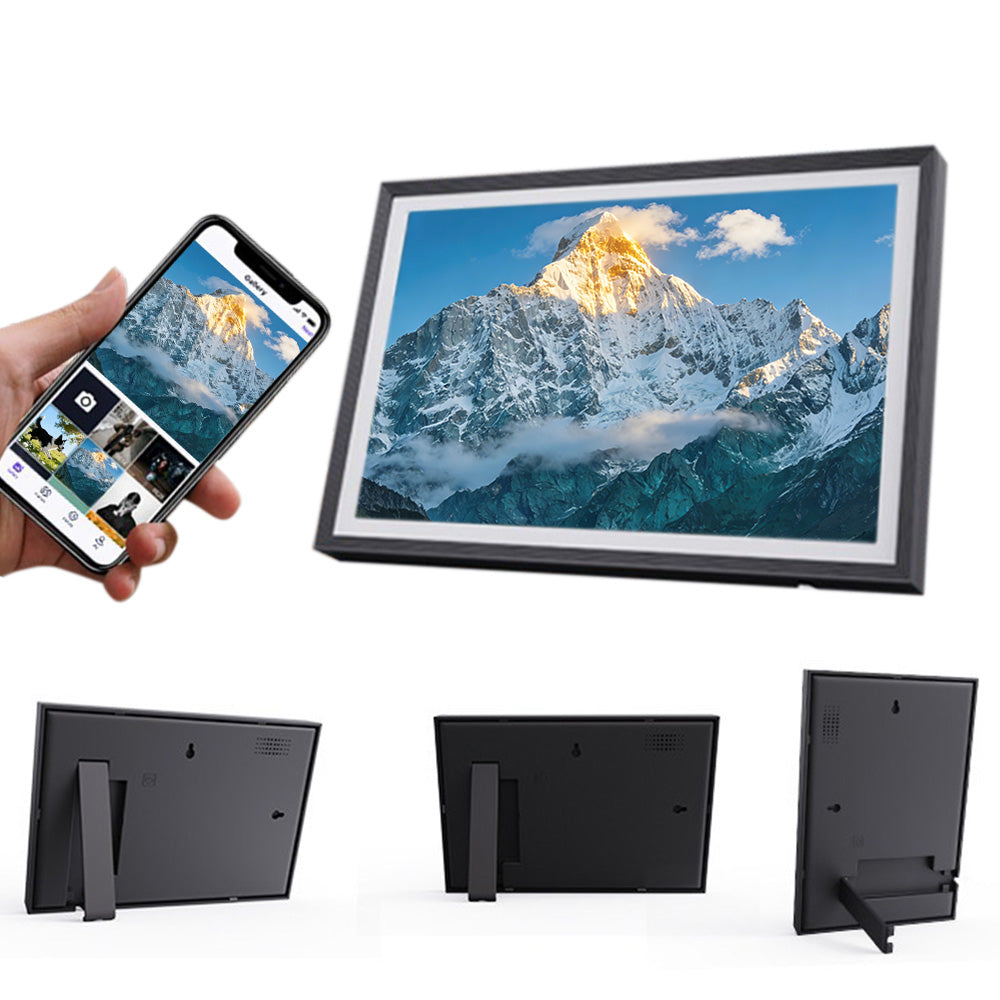 10.1 Inch Touchscreen Uhale Smart WiFi Digital Cloud Photo Frame with Mobile Photo Transfer